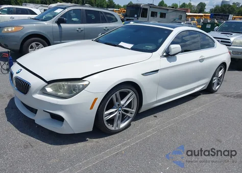 2012 BMW 640I from USA, damaged, VIN WBALW3C50CC892187